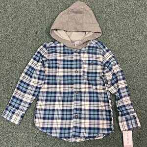 🆕 Kid’s hooded flannel shirt